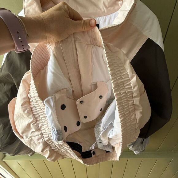 ASOS 4505 Ski & Snow Color Block Jacket in Pastel Multi - Size 18 - Picture 7 of 10